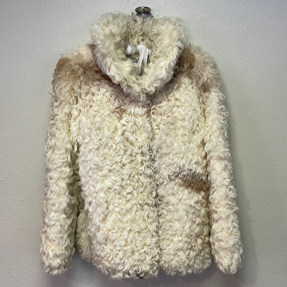 Al Thompson Goat fur coat
